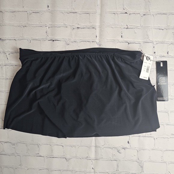 Magicsuit Other - NEW Magicsuit Jersey Tennis Tummy Control Swim Skirt Size 14 Black Stretch